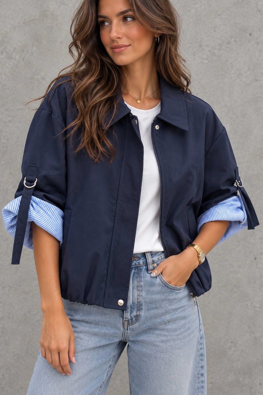 Nora jacket navy
