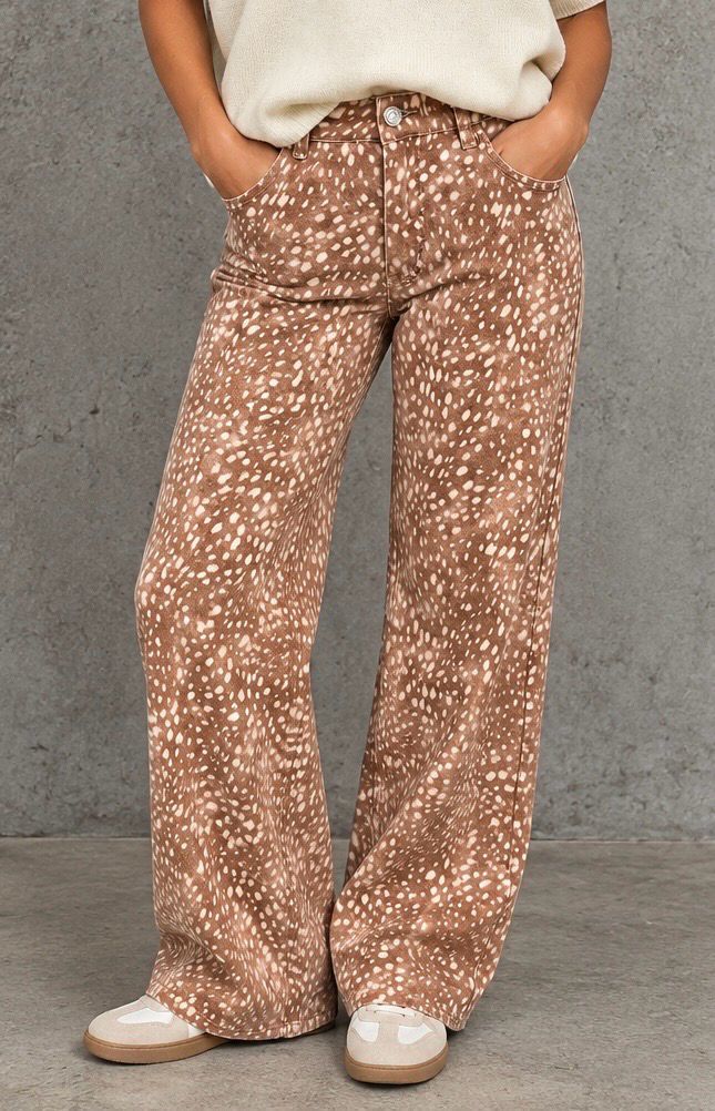 Bambi denim camel