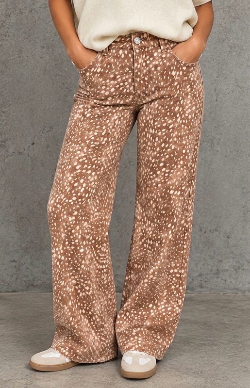 Bambi denim camel