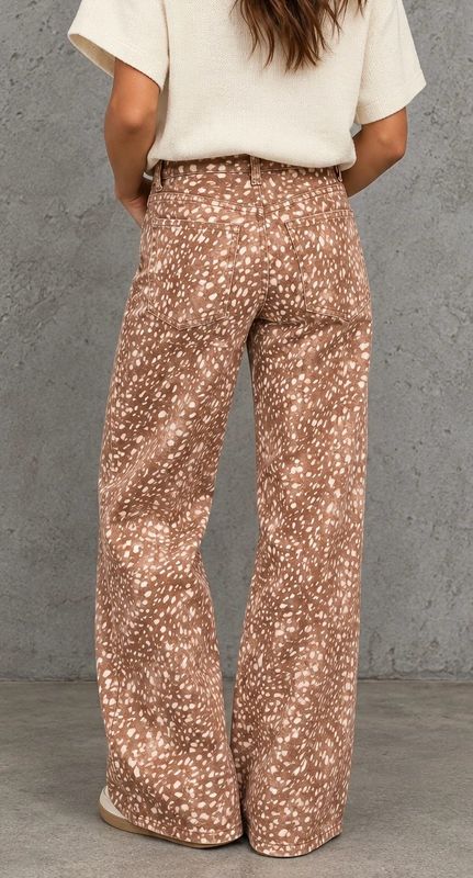 Bambi denim camel