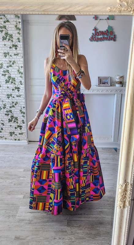 Sukienka afrykańska Lome