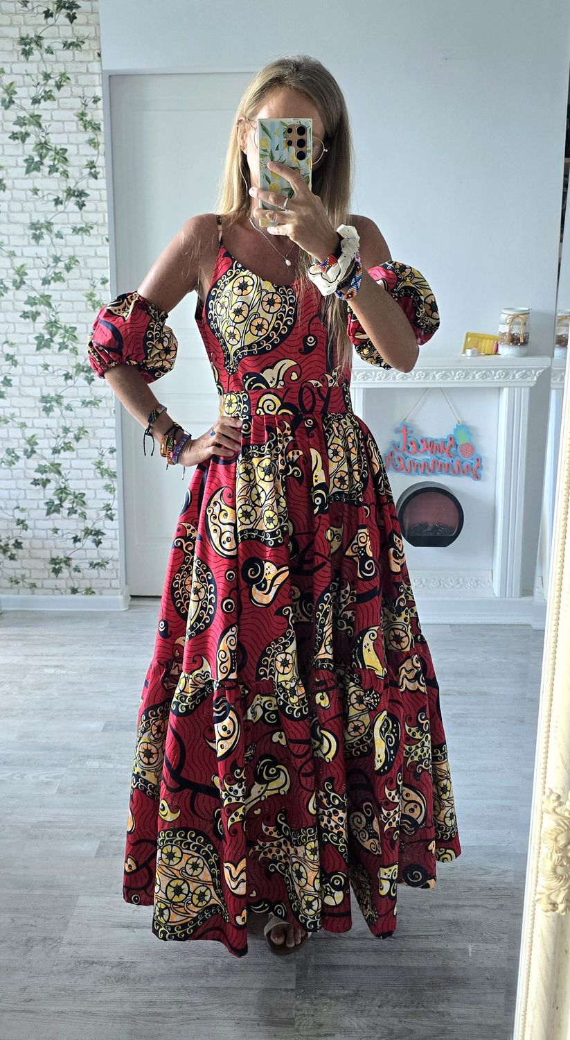 Sukienka afrykańska Togo