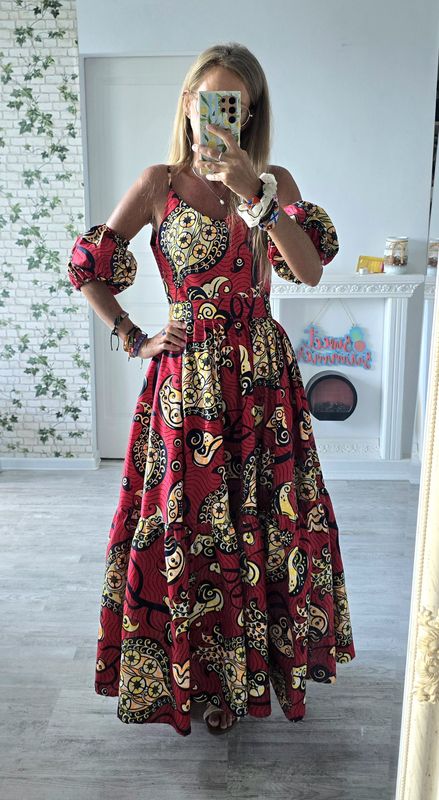 Sukienka afrykańska Togo