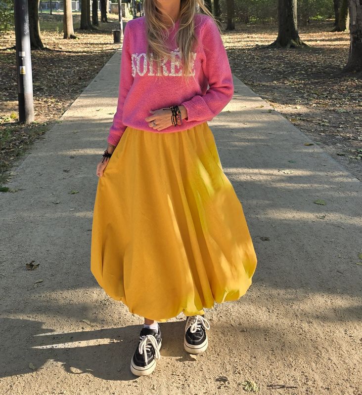 Spódnica żółta Sol