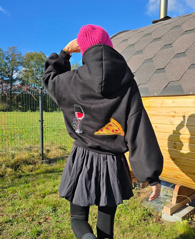 Bluza czarna Joie de vivre