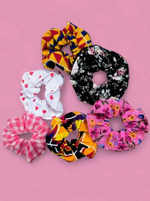 Gumki do włosów scrunchie