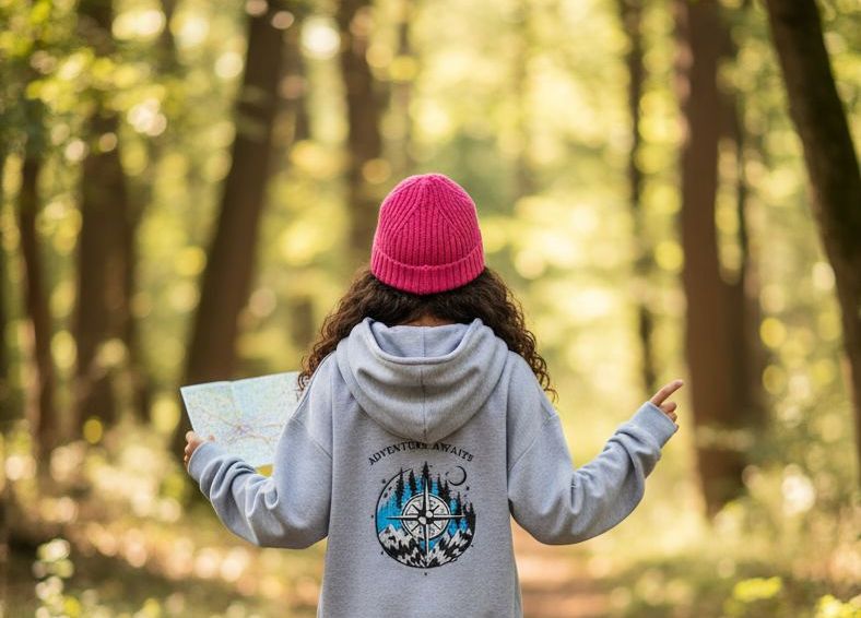 Bluza szara Born to travel