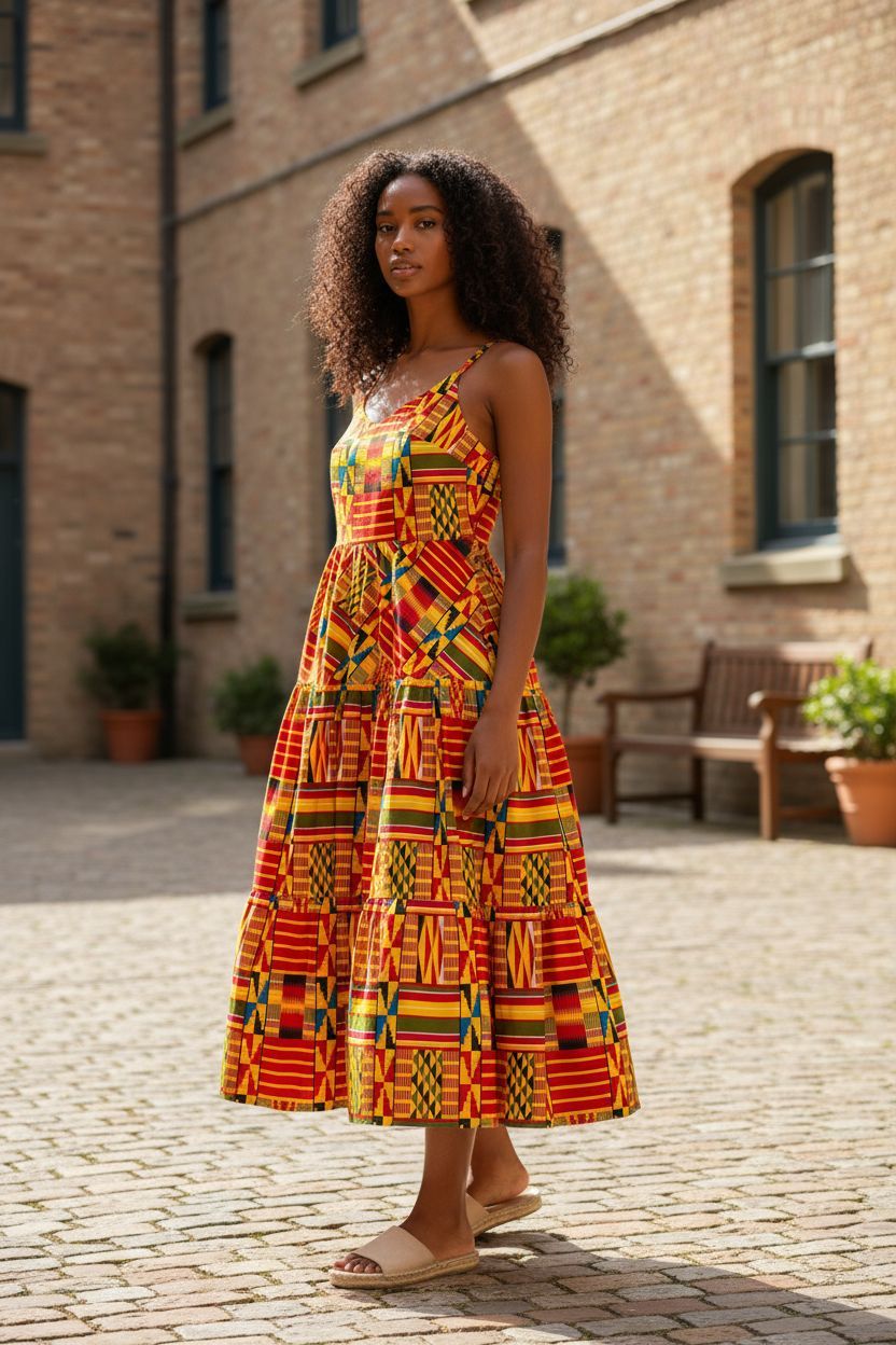 Sukienka afrykańska Defale