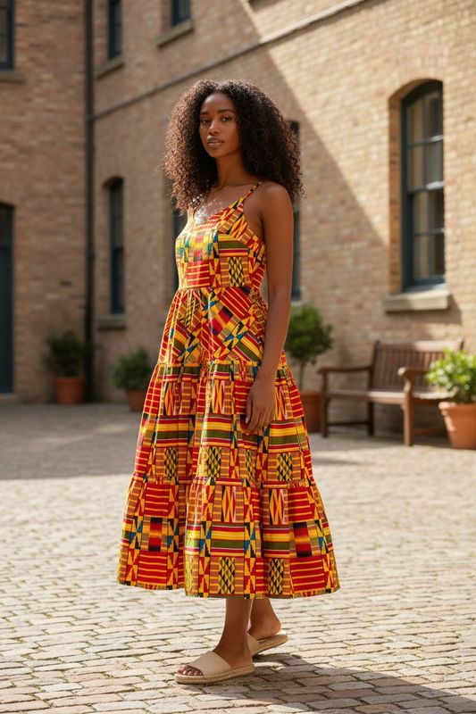 Sukienka afrykańska Defale