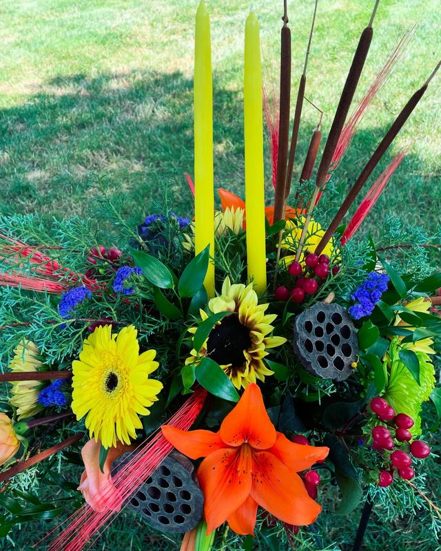 Grateful Bounty by Twigs Floral Design