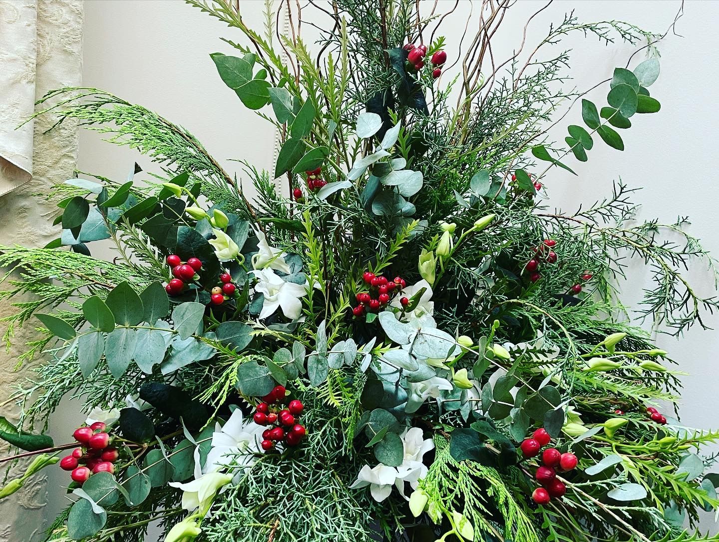 Woodland Traditional Urn by Twigs Floral Design