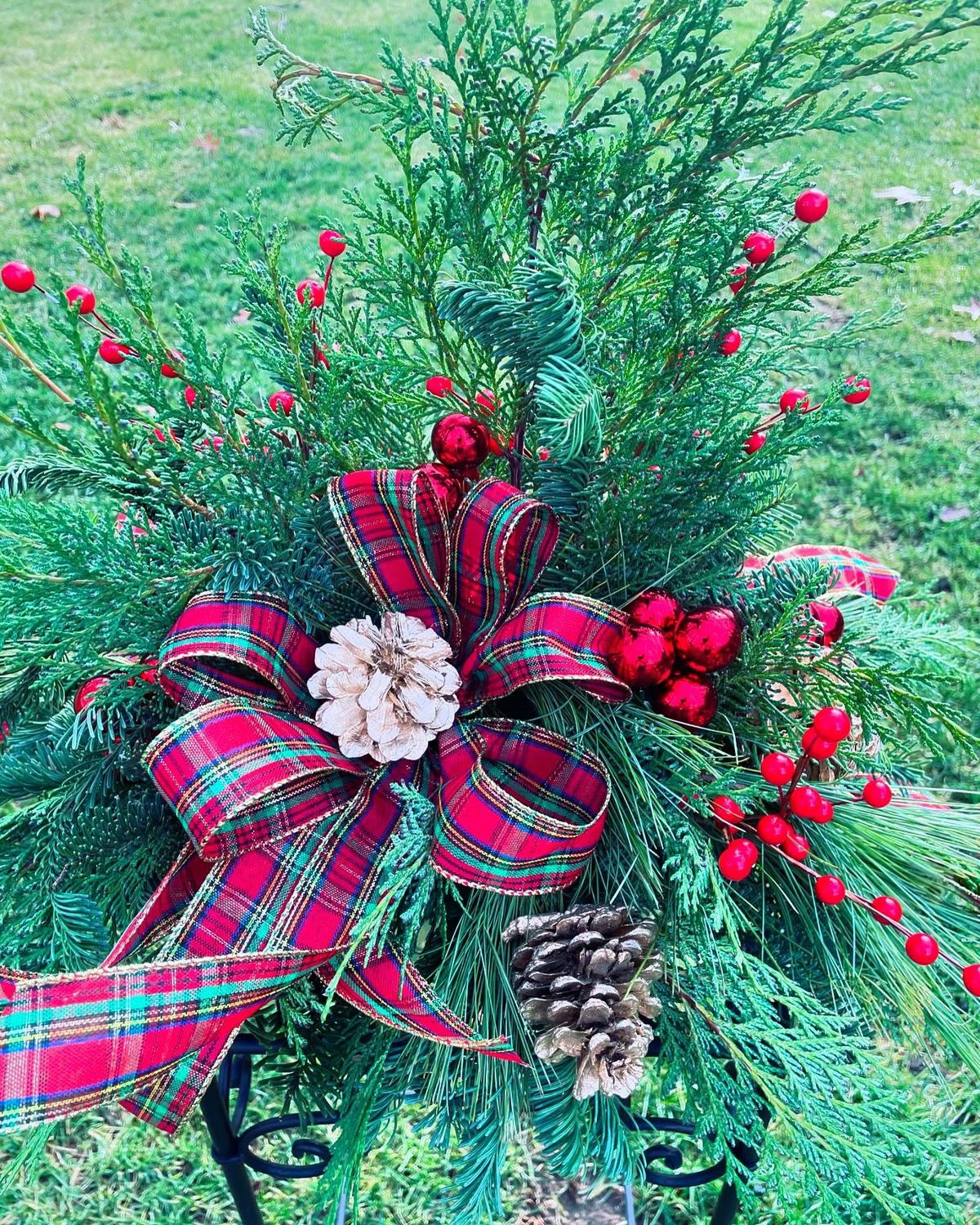Glad It&#39;s Plaid by Twigs Floral Design