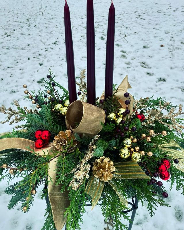 Joyful Celebration Centerpiece by Twigs Floral Design