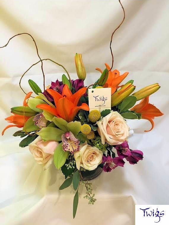Kompact Design With A Kick by Twigs Florist