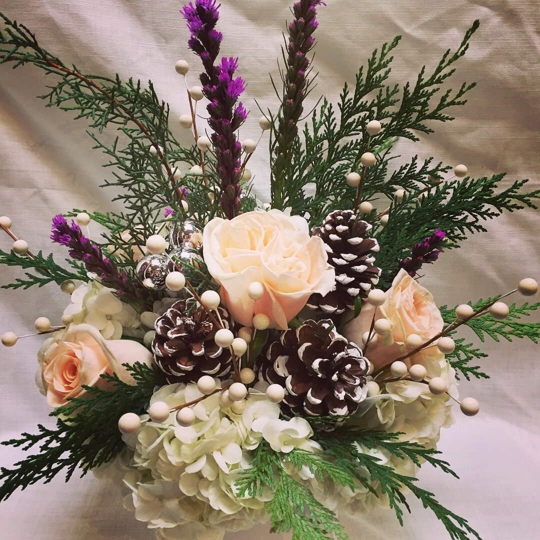 Winter Blush by Twigs Floral Design