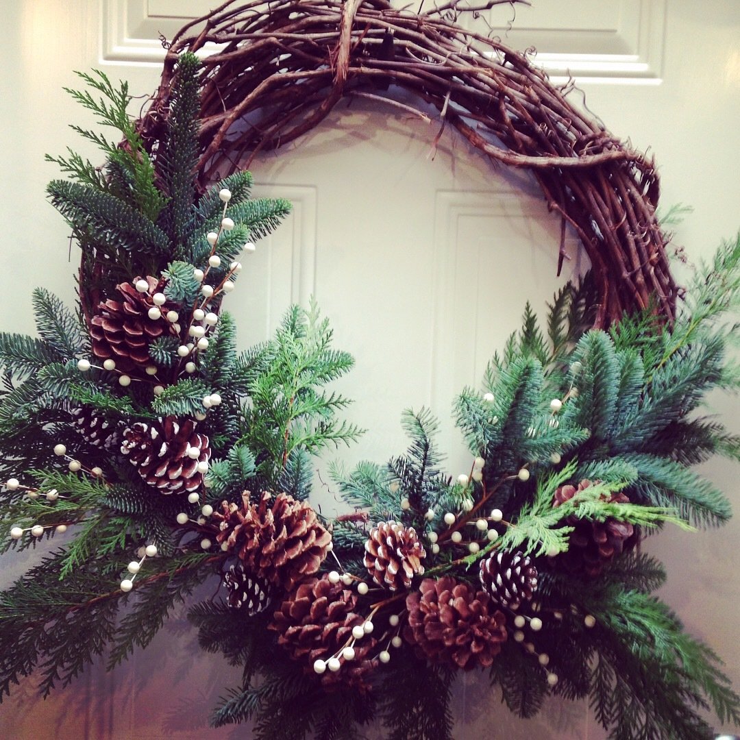 "Build Your Own Wreath - Grapevine" by Twigs Florist