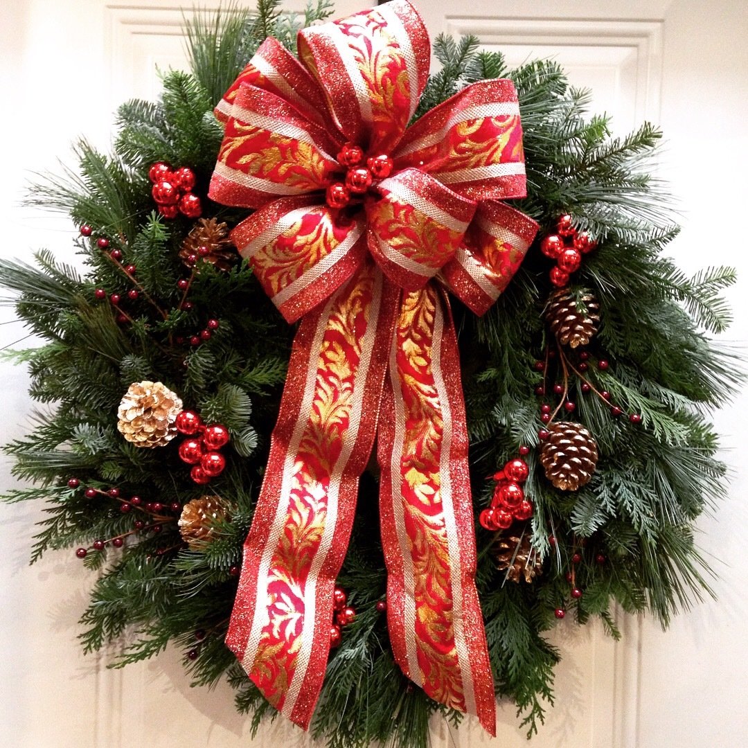 "Build Your Own Christmas Wreath" by Twigs Florist
