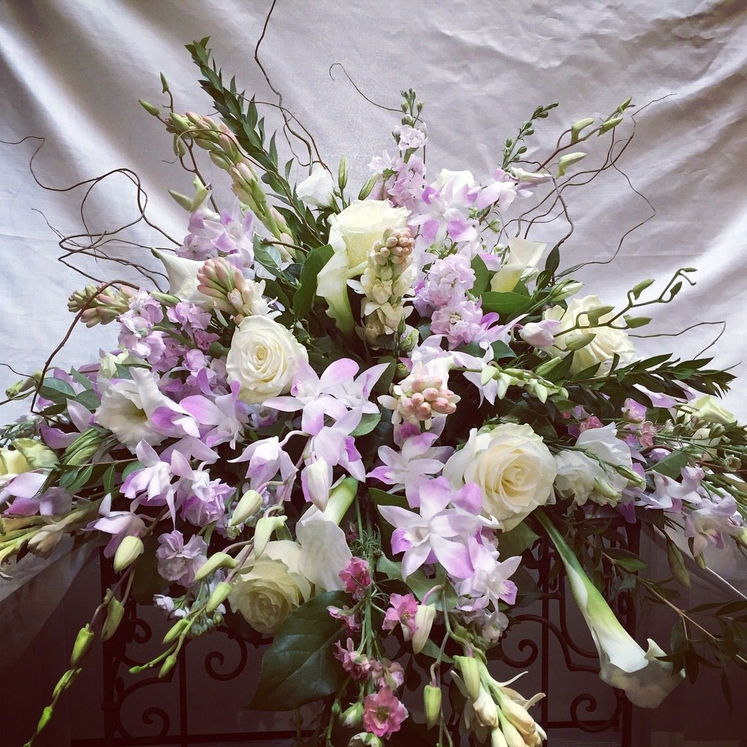Feminine Love Blanket by Twigs Floral Design