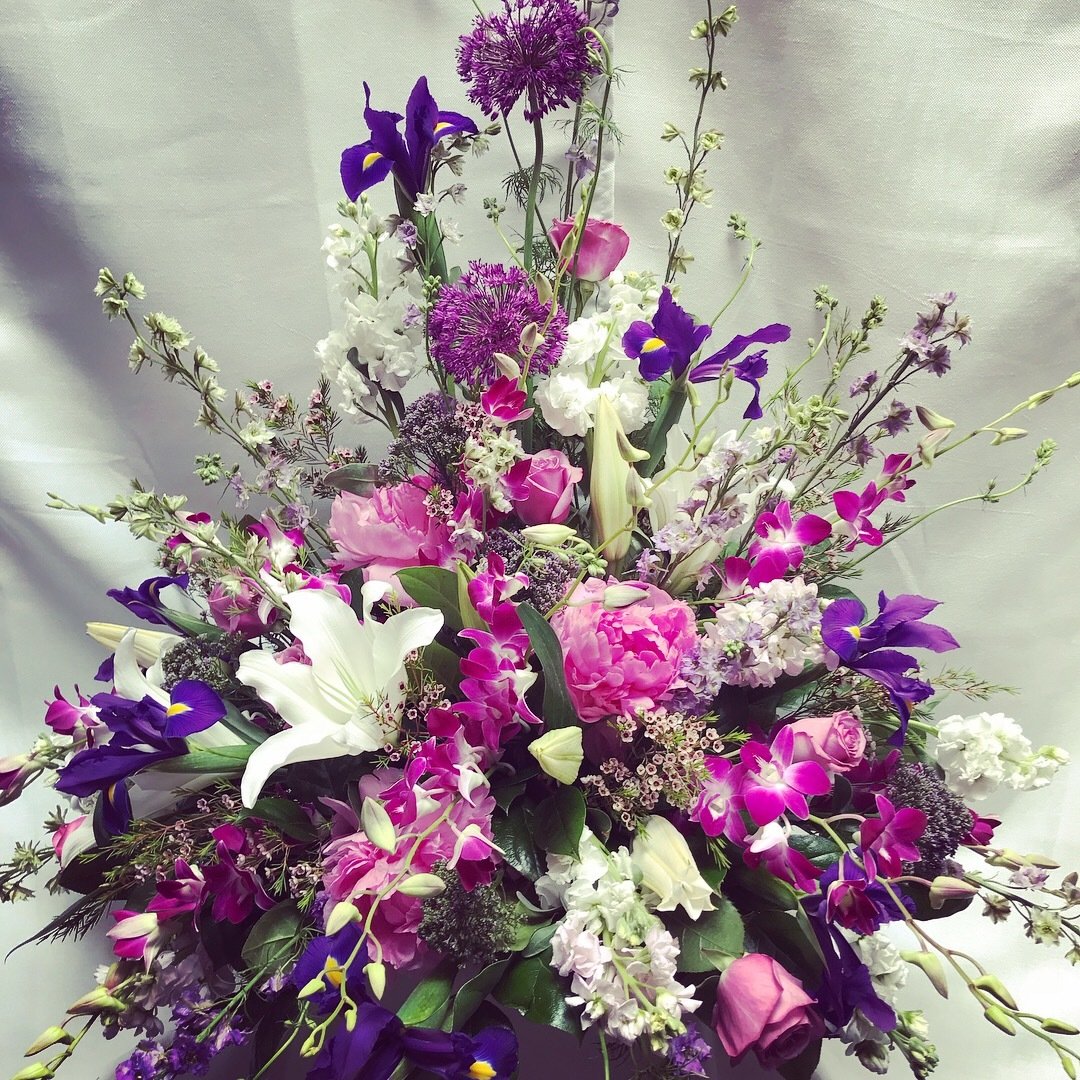 Angel Traditional Urn by Twigs Floral Design