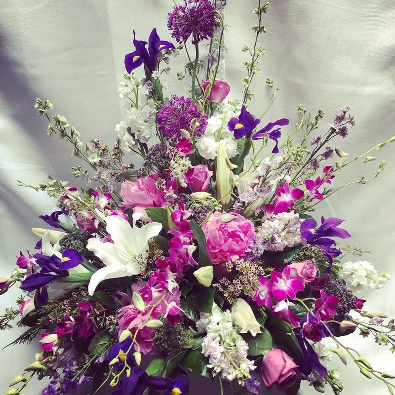 Angel - Urn Arrangement by Twigs Floral Design