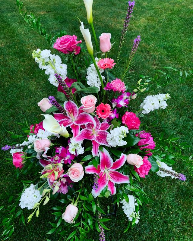 "Angie" - Urn Arrangement by Twigs Floral Design