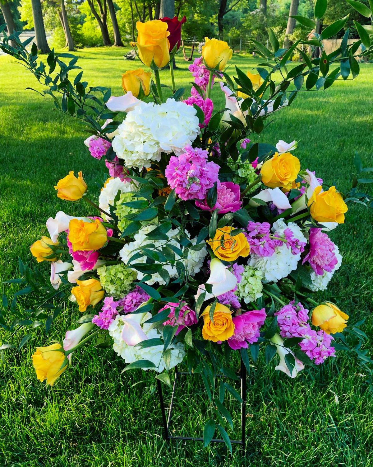 Fond Farewell - Urn Arrangement by Twigs Floral Design