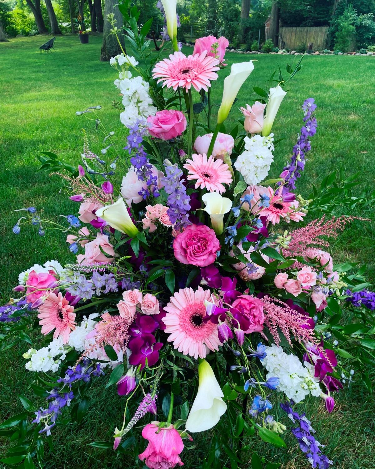 "Jo Jo" - Urn Arrangement by Twigs Floral Design