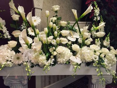 Textured Window Box by Twigs Floral Design