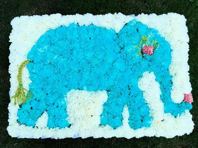 "Penelope" Set Piece by Twigs Floral Design