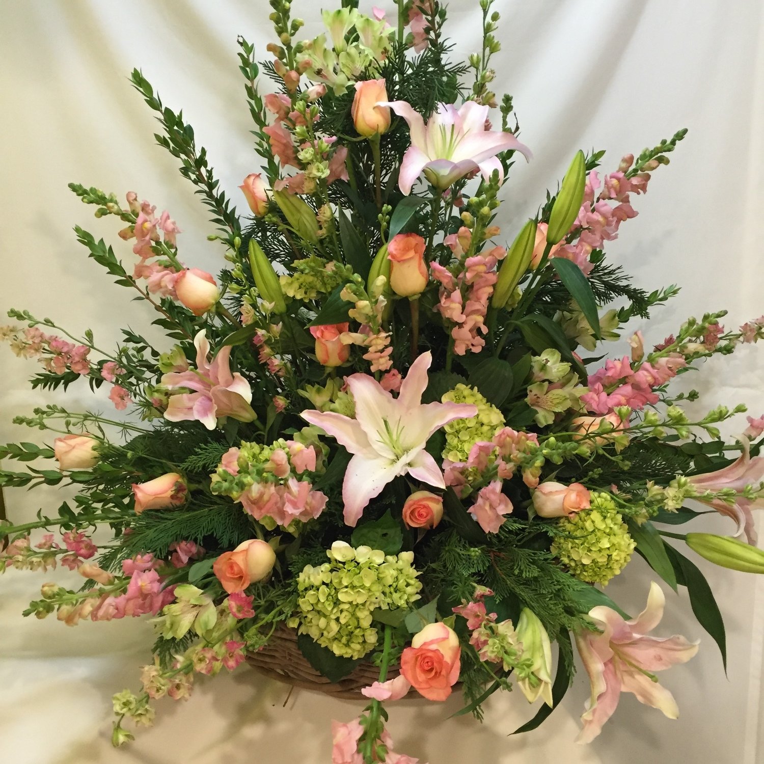 Feminine Fireside - Urn Arrangement by Twigs Floral Design