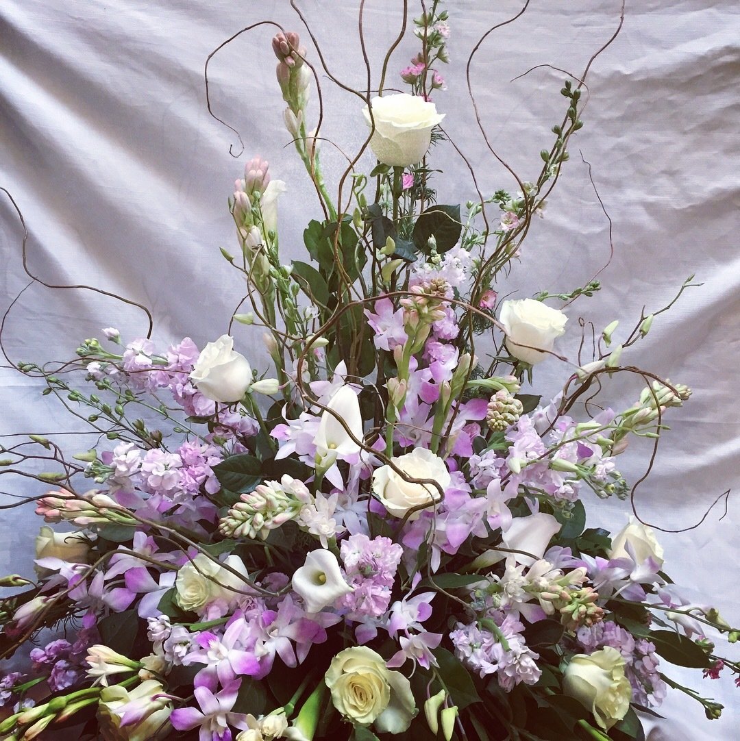 Feminine Love - Urn Arrangement by Twigs Floral Design