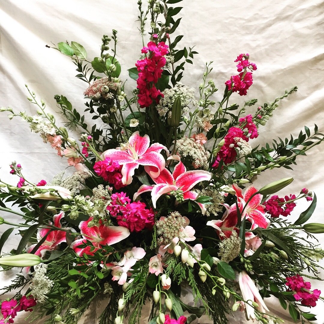 Peaceful Thoughts - Urn Arrangment by Twigs Floral Design