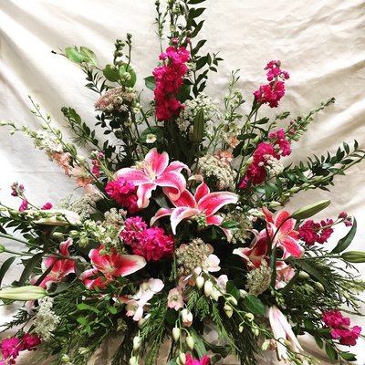 Peaceful Thoughts - Urn Arrangment by Twigs Floral Design