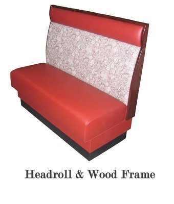 Booths with Wood Frame & Hedroll