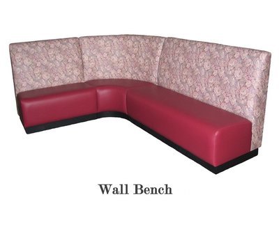 Booth- Custom Made Wall Bench