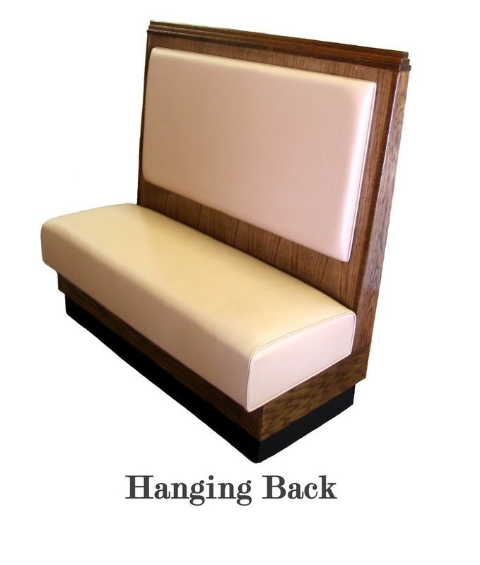 Booths with Hanging Back