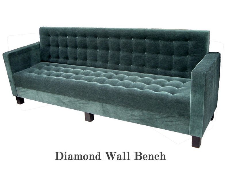 Diamond Wall Bench