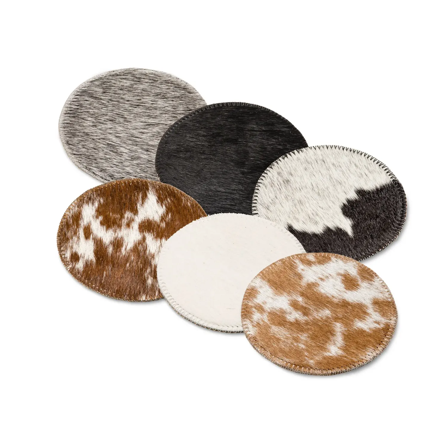 Fellhof DALLAS koeienhuid onderzetter