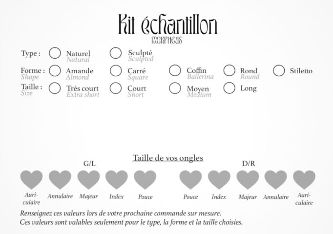 Kit échantillon natural