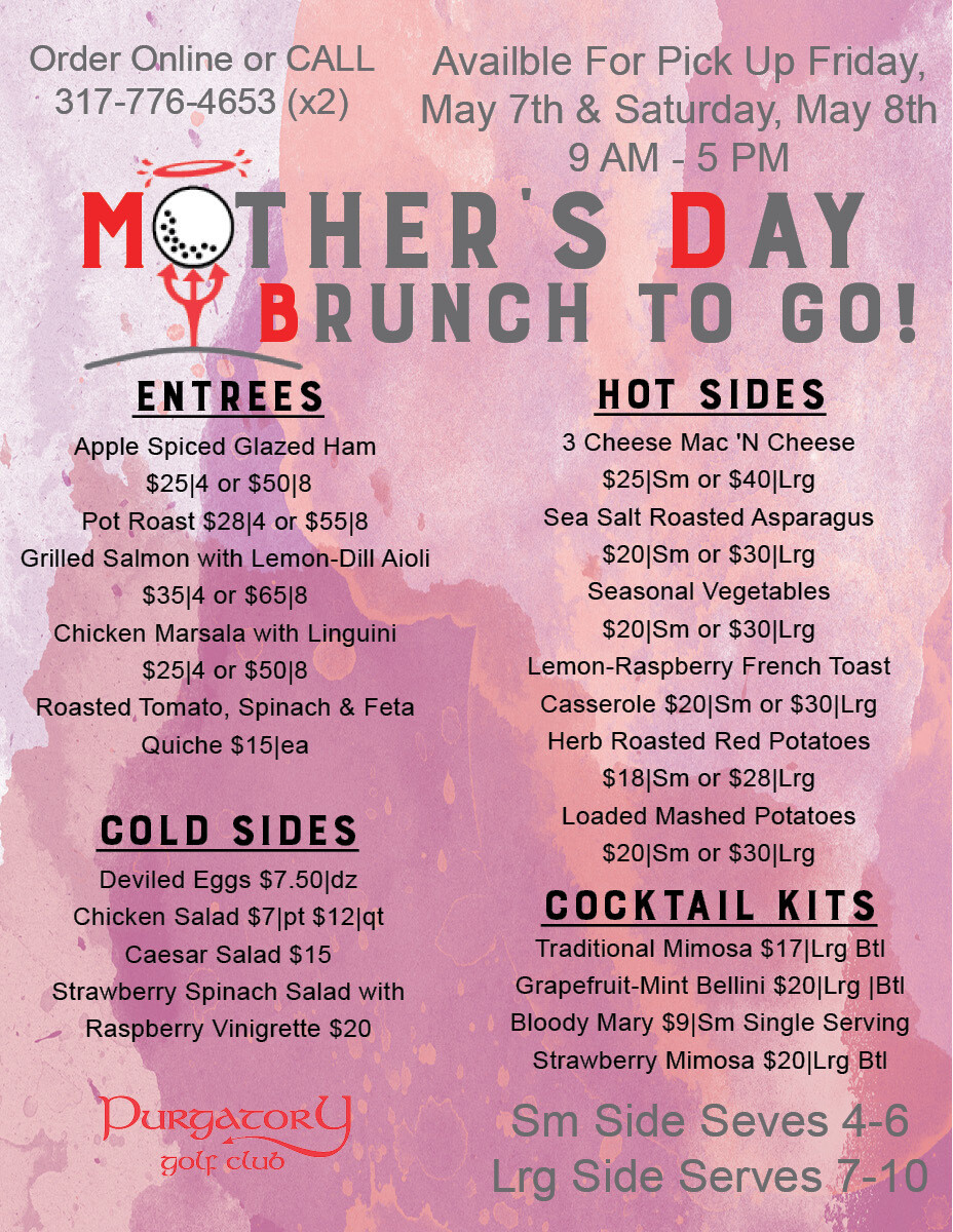 Mother's Day Meals To Go Mother's Day Meals To Go