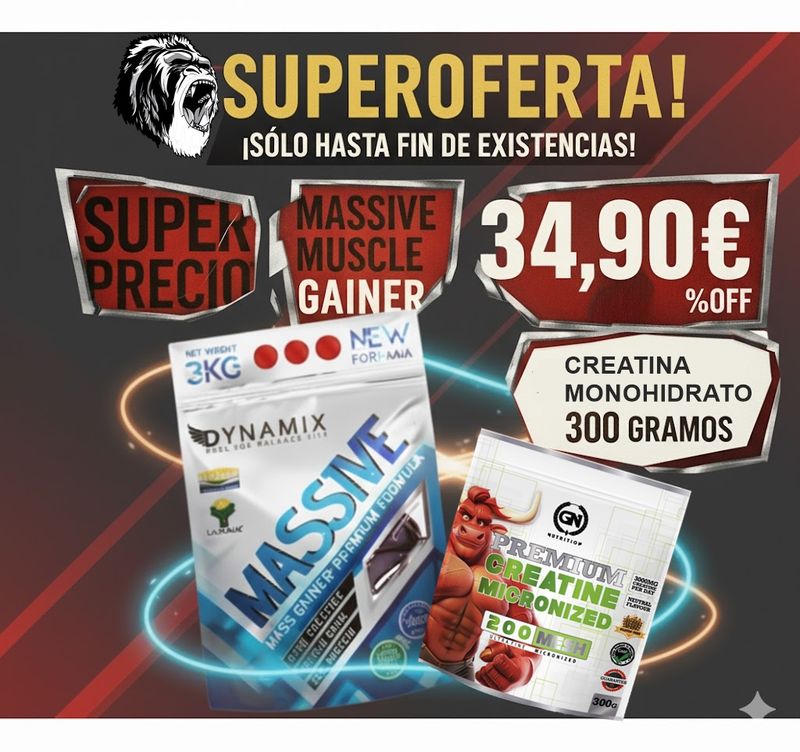PACK GAINER + CREATINA