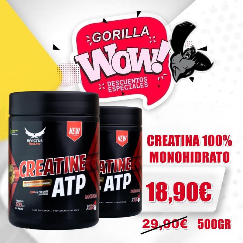 CREATINA ATP INVICTUS NUTRITION