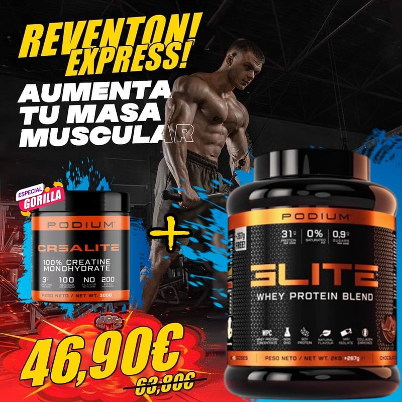 PACK MASA MUSCULAR