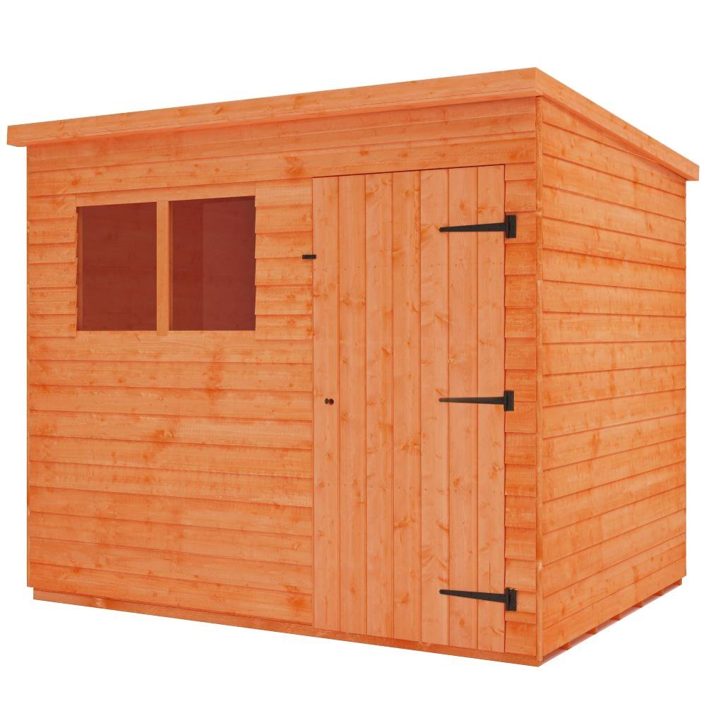 Budget Overlap Pent Shed