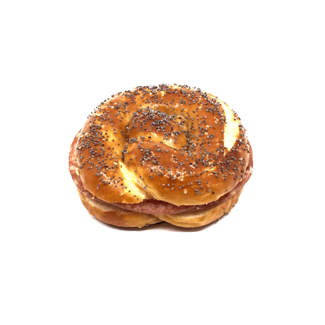 Laugenbrezel Salami