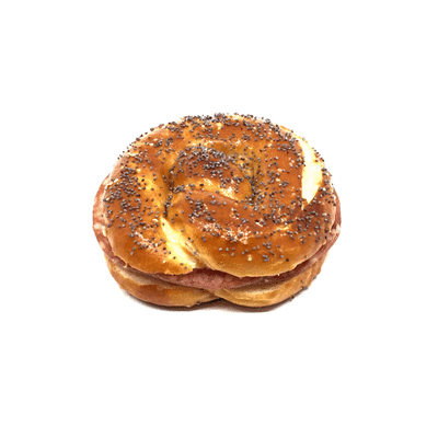 Laugenbrezel Salami
