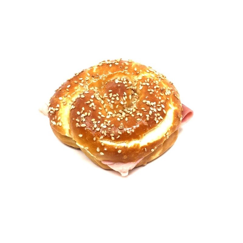 Laugenbrezel Schinken