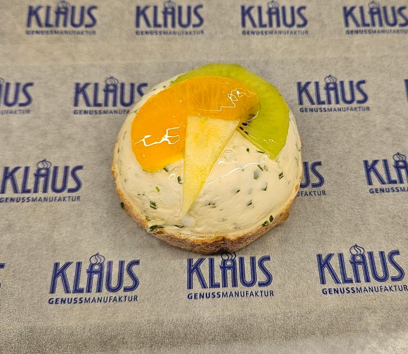 Canapé Schnittlauchquark