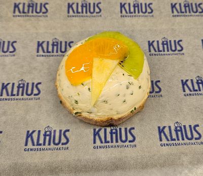 Canapé Schnittlauchquark