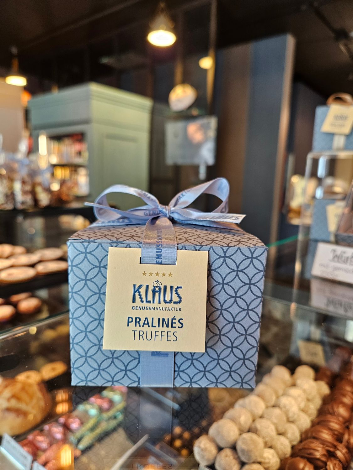 Klaus Pralinés Geschenk Würfel ohne Alkohol